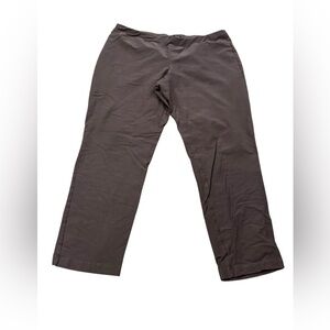 Eileen Fisher Stretchable Crepe Cropped Ankle Pant Best Seller Large EUC